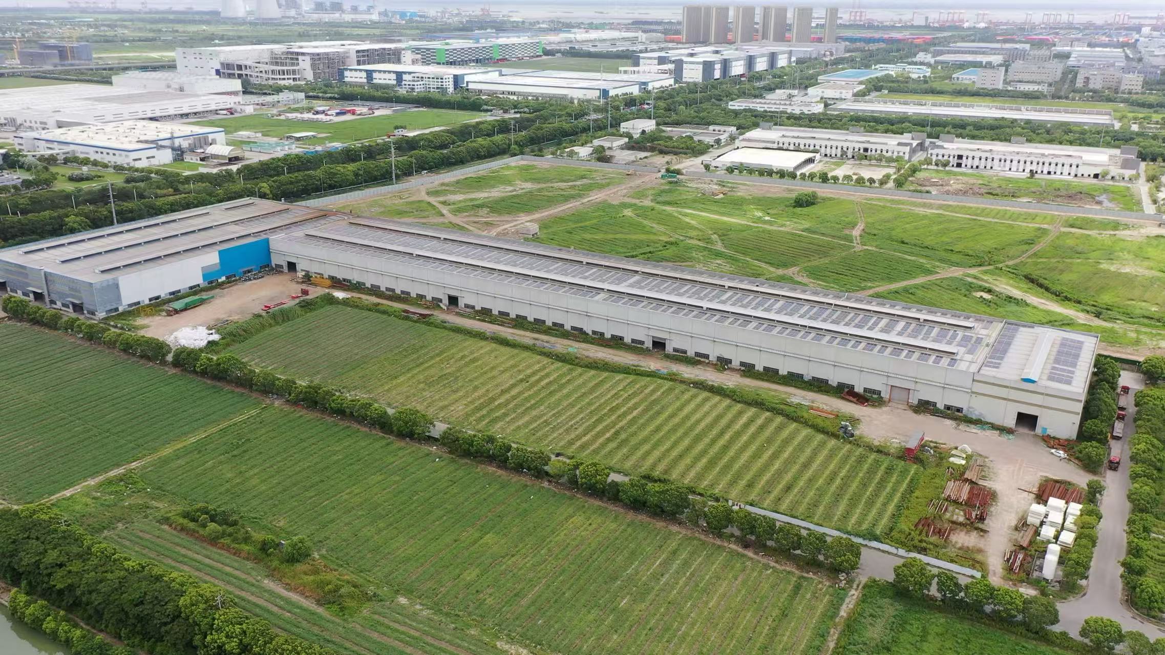 YABO STEEL production base aerial view